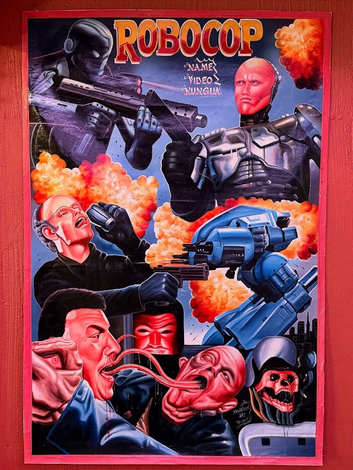 40 New Hand-Painted Movie Posters From Ghana That Look Nothing Like The Original Films