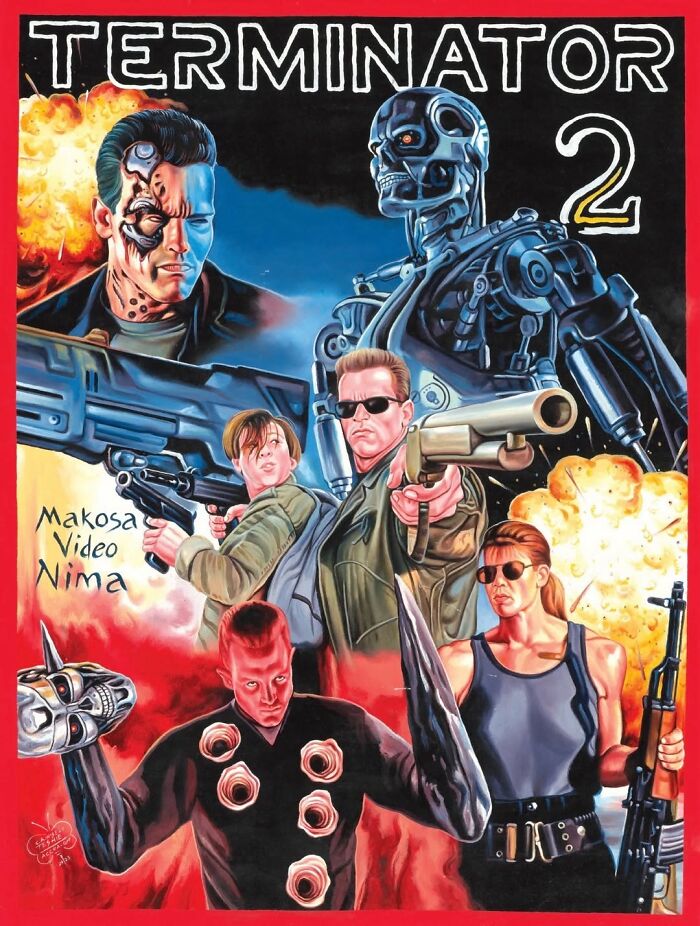 40 New Hand-Painted Movie Posters From Ghana That Look Nothing Like The Original Films