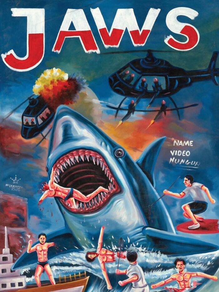 40 New Hand-Painted Movie Posters From Ghana That Look Nothing Like The Original Films