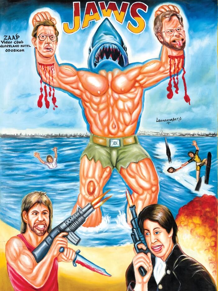 40 New Hand-Painted Movie Posters From Ghana That Look Nothing Like The Original Films