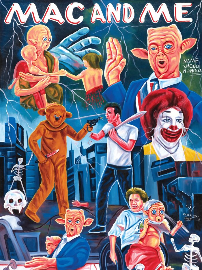 40 New Hand-Painted Movie Posters From Ghana That Look Nothing Like The Original Films