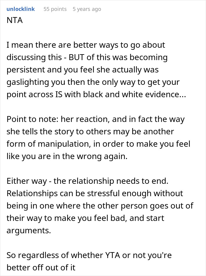 Guy Proves Girlfriend Is Gaslighting Him, She Says He’s A Stalker And A Creep: “I’m Totally Heartbroken” Guy Proves Girlfriend Is Gaslighting Him, She Says He’s A Stalker And A Creep: “I’m Totally Heartbroken”