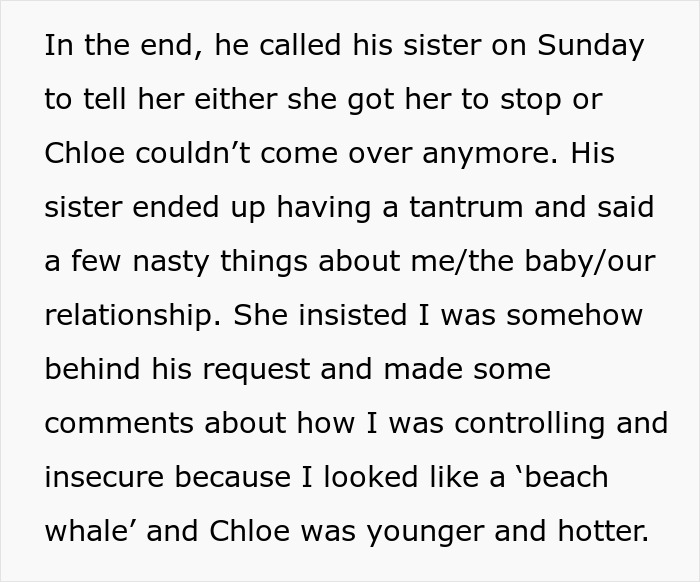 SIL Calls Pregnant Woman A Beached Whale After Her Vicious Plot To Replace Her With Bestie Fails SIL Calls Pregnant Woman A Beached Whale After Her Vicious Plot To Replace Her With Bestie Fails