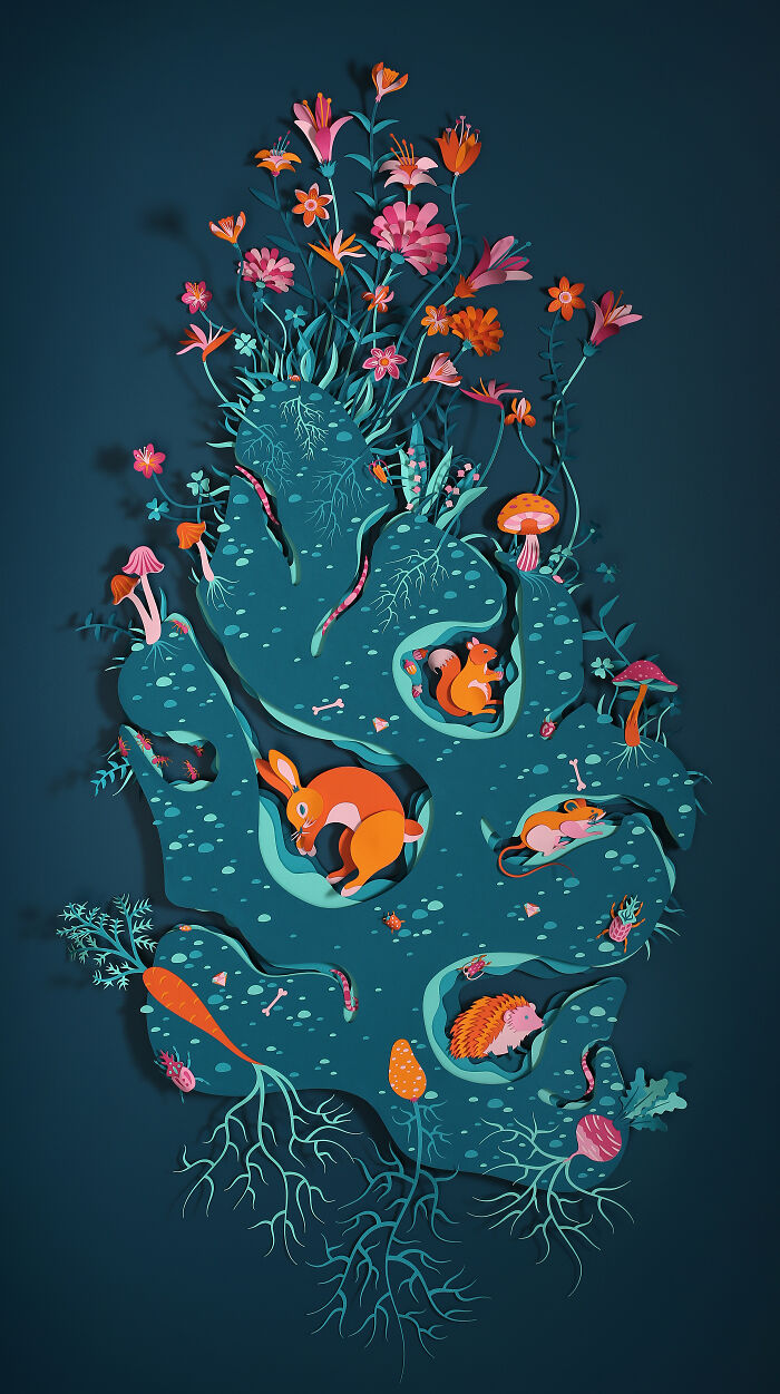 This French Artist Duo Turns Ordinary Paper Into Incredible Handcrafted Worlds (29 Pics)