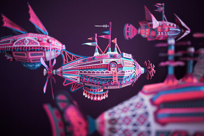 This French Artist Duo Turns Ordinary Paper Into Incredible Handcrafted Worlds (29 Pics)