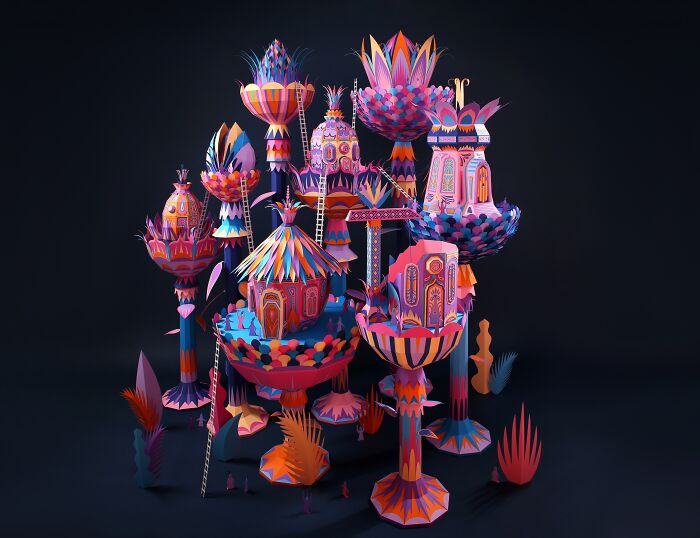 This French Artist Duo Turns Ordinary Paper Into Incredible Handcrafted Worlds (29 Pics)