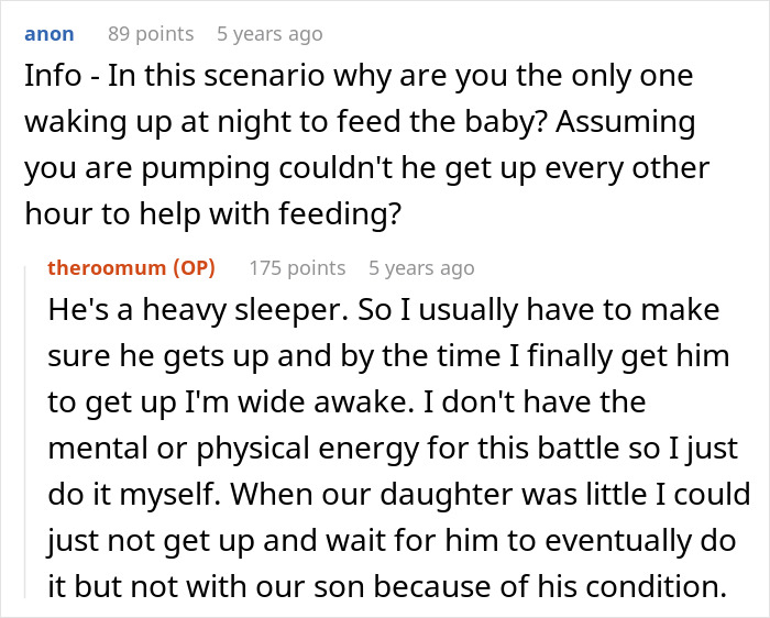 New Mom Finally Gets Real Sleep After Dumping The Husband Who Thought Three Hours Of Childcare Was Too Much