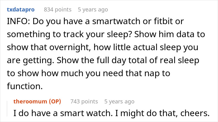 New Mom Finally Gets Real Sleep After Dumping The Husband Who Thought Three Hours Of Childcare Was Too Much