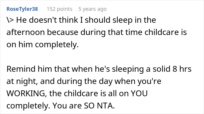 New Mom Finally Gets Real Sleep After Dumping The Husband Who Thought Three Hours Of Childcare Was Too Much