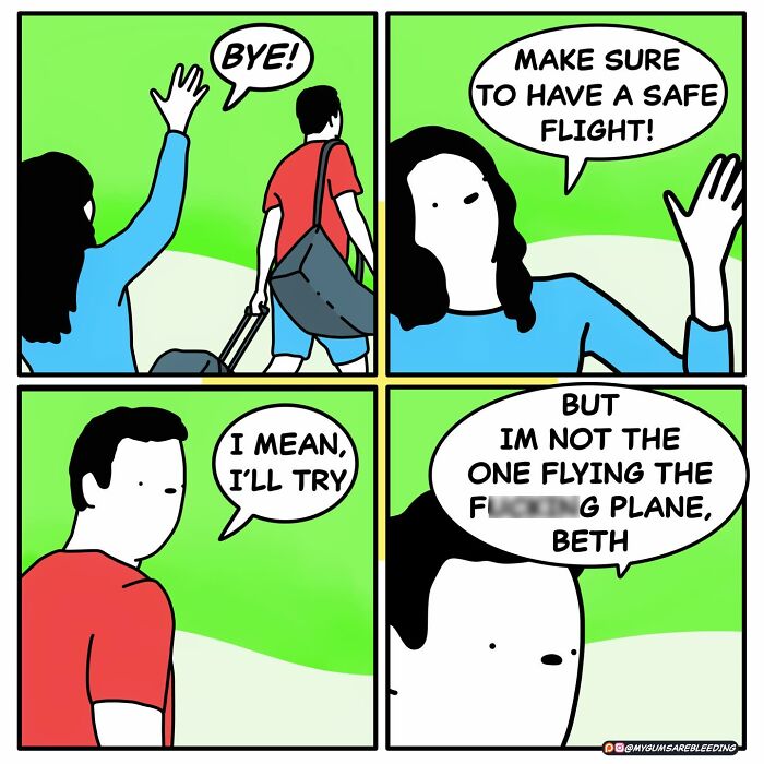 60 Darkly Funny Comics By “My Gums Are Bleeding” About Society, Politics, And Everyday Absurdity (New Pics)