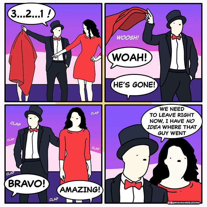 60 Darkly Funny Comics By “My Gums Are Bleeding” About Society, Politics, And Everyday Absurdity (New Pics)