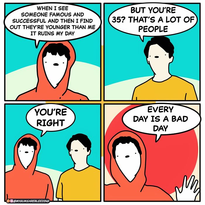 60 Darkly Funny Comics By “My Gums Are Bleeding” About Society, Politics, And Everyday Absurdity (New Pics)