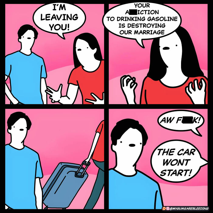 60 Darkly Funny Comics By “My Gums Are Bleeding” About Society, Politics, And Everyday Absurdity (New Pics)