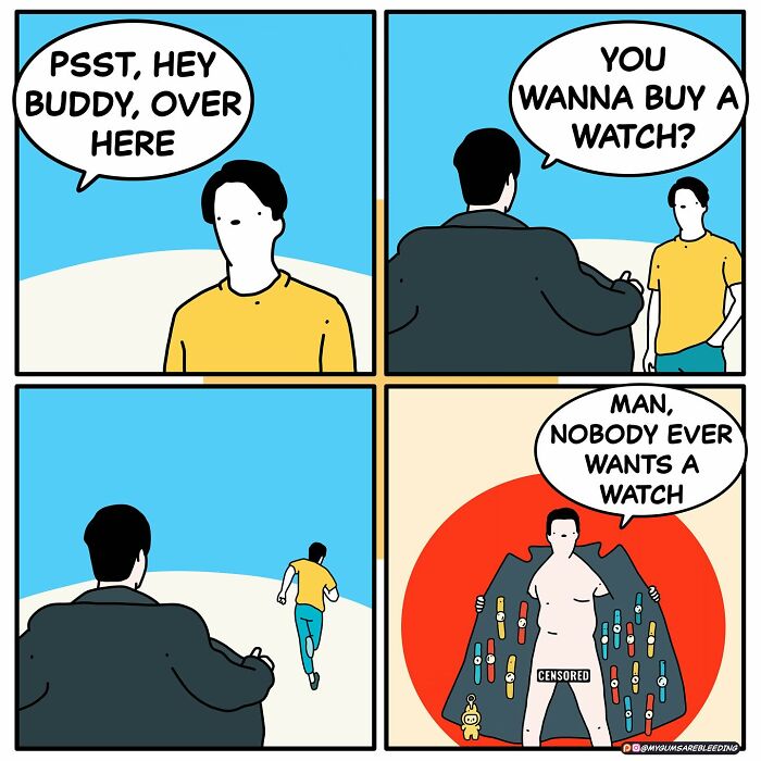 60 Darkly Funny Comics By “My Gums Are Bleeding” About Society, Politics, And Everyday Absurdity (New Pics)