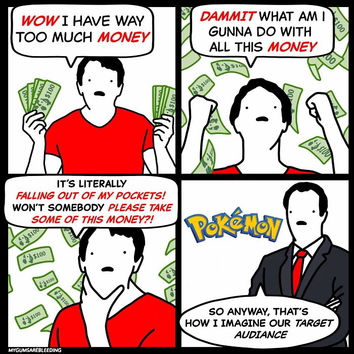 60 Darkly Funny Comics By “My Gums Are Bleeding” About Society, Politics, And Everyday Absurdity (New Pics)