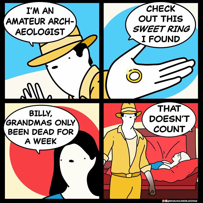 60 Darkly Funny Comics By “My Gums Are Bleeding” About Society, Politics, And Everyday Absurdity (New Pics)