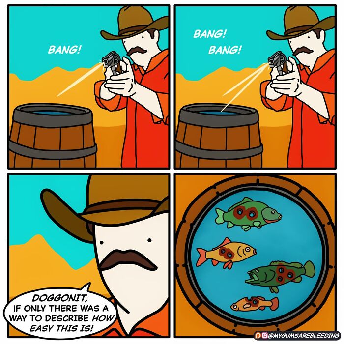 60 Darkly Funny Comics By “My Gums Are Bleeding” About Society, Politics, And Everyday Absurdity (New Pics)