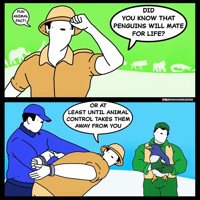 60 Darkly Funny Comics By “My Gums Are Bleeding” About Society, Politics, And Everyday Absurdity (New Pics)