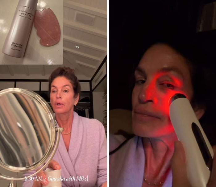 “Full-Time Job”: Cindy Crawford’s “Sad” Morning Routine Video Sparks Health Debate