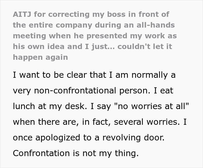 Toxic Boss Takes Credit For Employee’s Hard Work, Falls Flat On His Face As They Finally Expose Him