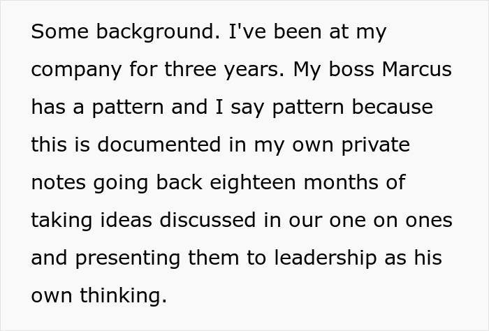 Toxic Boss Takes Credit For Employee’s Hard Work, Falls Flat On His Face As They Finally Expose Him