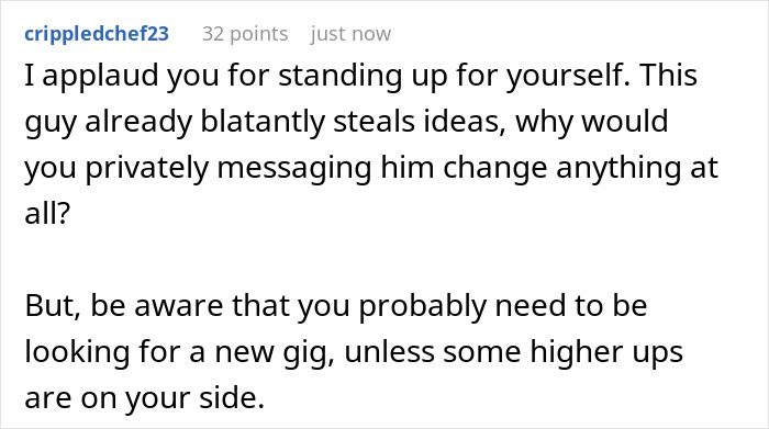 Toxic Boss Takes Credit For Employee’s Hard Work, Falls Flat On His Face As They Finally Expose Him
