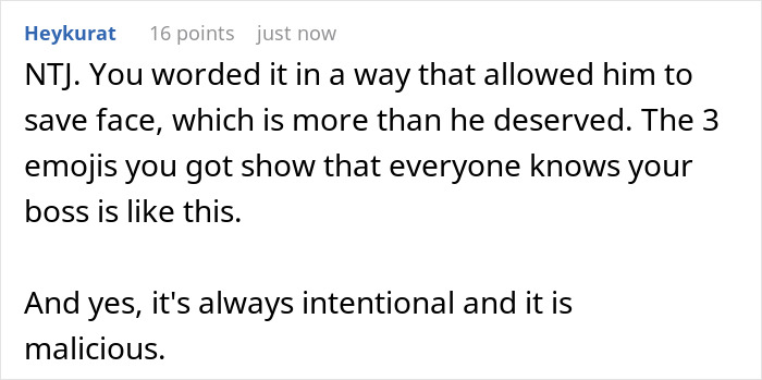 Toxic Boss Takes Credit For Employee’s Hard Work, Falls Flat On His Face As They Finally Expose Him