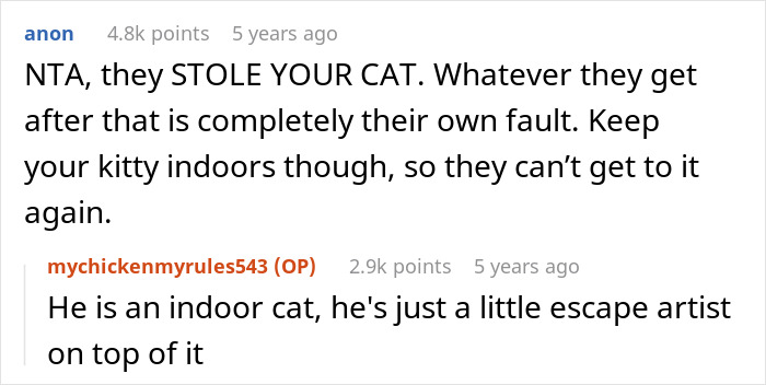 Woman Called A Spoiled Brat For Crying To Her Sheriff Dad About Neighbors Stealing Her Cat Woman Called A Spoiled Brat For Crying To Her Sheriff Dad About Neighbors Stealing Her Cat