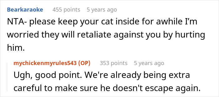 Woman Called A Spoiled Brat For Crying To Her Sheriff Dad About Neighbors Stealing Her Cat Woman Called A Spoiled Brat For Crying To Her Sheriff Dad About Neighbors Stealing Her Cat