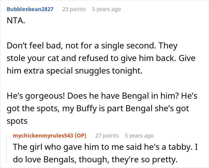 Woman Called A Spoiled Brat For Crying To Her Sheriff Dad About Neighbors Stealing Her Cat Woman Called A Spoiled Brat For Crying To Her Sheriff Dad About Neighbors Stealing Her Cat