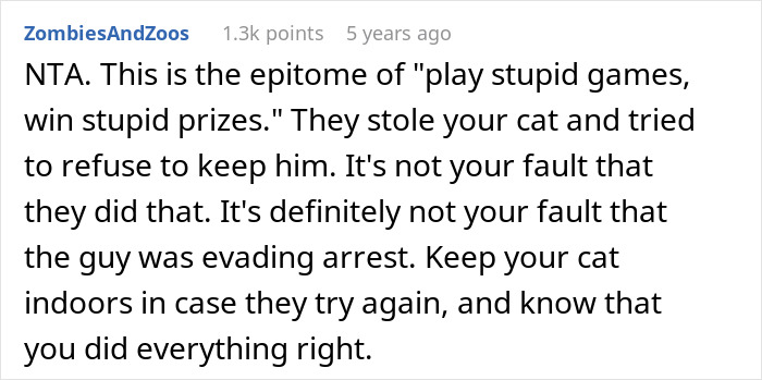 Woman Called A Spoiled Brat For Crying To Her Sheriff Dad About Neighbors Stealing Her Cat Woman Called A Spoiled Brat For Crying To Her Sheriff Dad About Neighbors Stealing Her Cat
