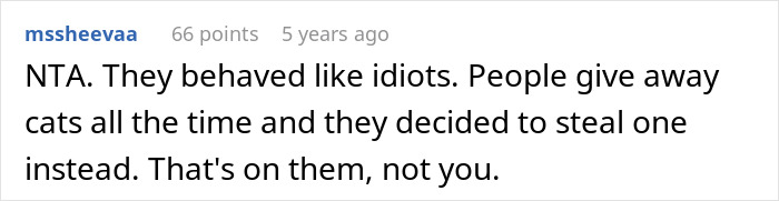 Woman Called A Spoiled Brat For Crying To Her Sheriff Dad About Neighbors Stealing Her Cat Woman Called A Spoiled Brat For Crying To Her Sheriff Dad About Neighbors Stealing Her Cat