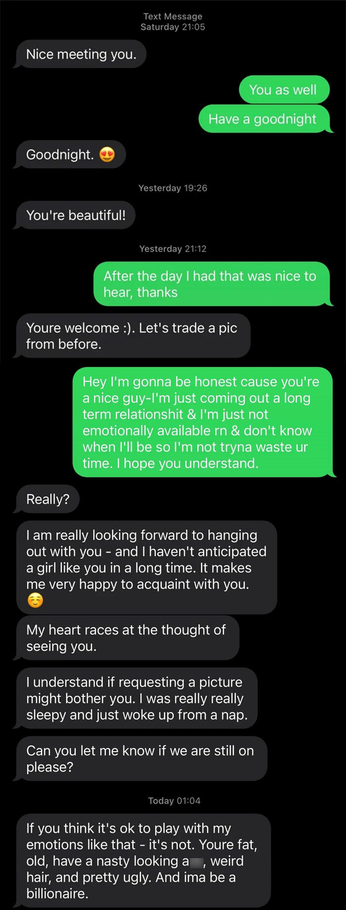 49 Cringey Texts From Men That Are Bound To Make Your Blood Boil (New Pics)