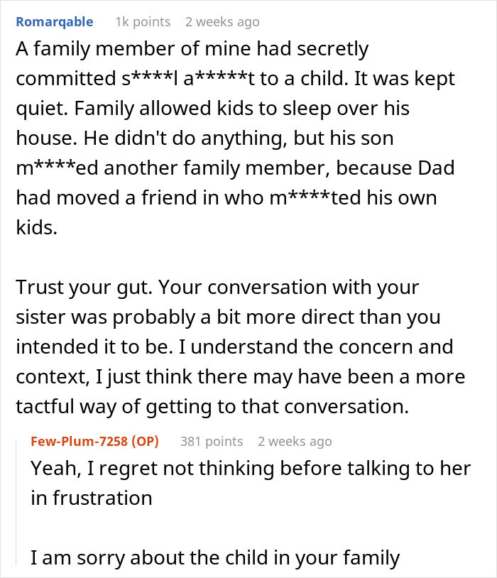 Woman Has Horrible Feeling About BIL, Refuses To Let Her Daughter Near Him: “Makes Me Want To Cry”
