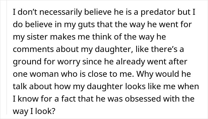 Woman Has Horrible Feeling About BIL, Refuses To Let Her Daughter Near Him: “Makes Me Want To Cry”