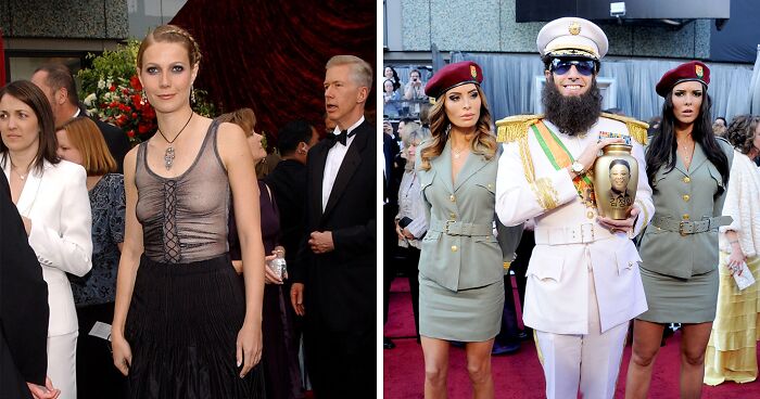 15 Risky Outfits That Nearly Broke The Dress Code At The Oscars Red Carpet Throughout The Years