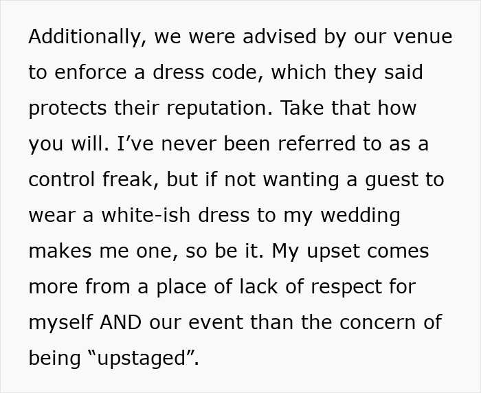 Woman Wants To Wear White Dress To Wedding: “It’s A Yellow Dress Sweetie, Calm Down” Woman Wants To Wear White Dress To Wedding: “It’s A Yellow Dress Sweetie, Calm Down”
