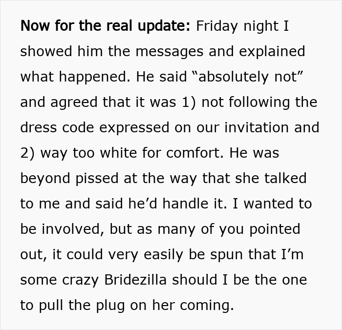 Woman Wants To Wear White Dress To Wedding: “It’s A Yellow Dress Sweetie, Calm Down” Woman Wants To Wear White Dress To Wedding: “It’s A Yellow Dress Sweetie, Calm Down”