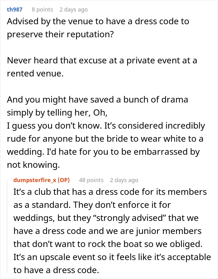 Woman Wants To Wear White Dress To Wedding: “It’s A Yellow Dress Sweetie, Calm Down” Woman Wants To Wear White Dress To Wedding: “It’s A Yellow Dress Sweetie, Calm Down”