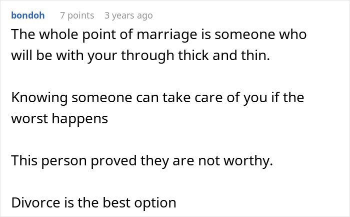 Man Thinks He Can Call Off Divorce After Abandoning Husband In The Hardest Moment, Gets A Reality Check Man Thinks He Can Call Off Divorce After Abandoning Husband In The Hardest Moment, Gets A Reality Check