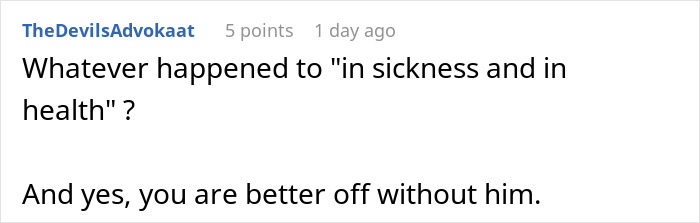 Man Thinks He Can Call Off Divorce After Abandoning Husband In The Hardest Moment, Gets A Reality Check Man Thinks He Can Call Off Divorce After Abandoning Husband In The Hardest Moment, Gets A Reality Check