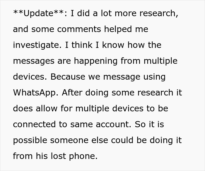 Woman Suspects Husband Is A “Psychopath” After Horrifying Texts, But The Truth Turns Out To Be Even Worse Woman Suspects Husband Is A “Psychopath” After Horrifying Texts, But The Truth Turns Out To Be Even Worse