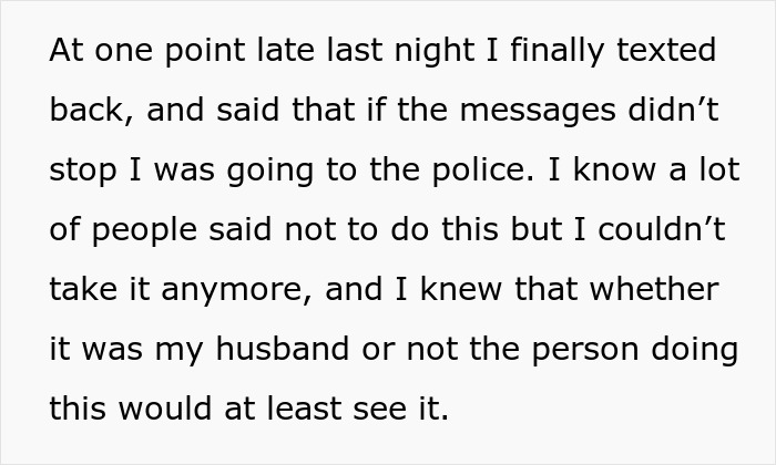 Woman Suspects Husband Is A “Psychopath” After Horrifying Texts, But The Truth Turns Out To Be Even Worse Woman Suspects Husband Is A “Psychopath” After Horrifying Texts, But The Truth Turns Out To Be Even Worse