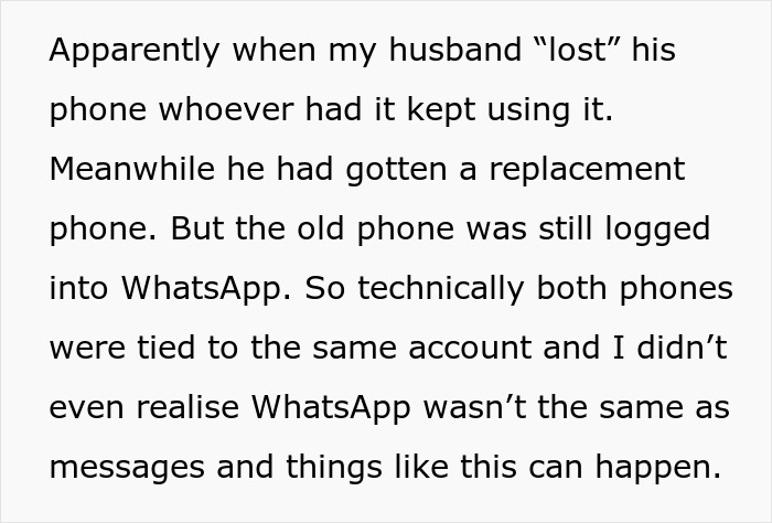 Woman Suspects Husband Is A “Psychopath” After Horrifying Texts, But The Truth Turns Out To Be Even Worse Woman Suspects Husband Is A “Psychopath” After Horrifying Texts, But The Truth Turns Out To Be Even Worse