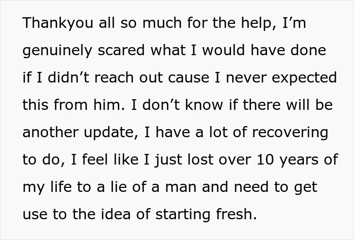 Woman Suspects Husband Is A “Psychopath” After Horrifying Texts, But The Truth Turns Out To Be Even Worse Woman Suspects Husband Is A “Psychopath” After Horrifying Texts, But The Truth Turns Out To Be Even Worse