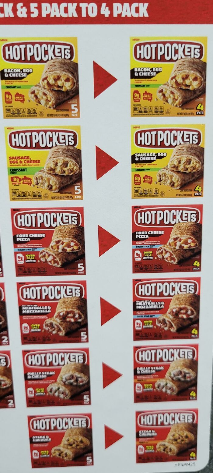 &ldquo;America, Are We Great Yet?&rdquo;: 97 Times Shrinkflation Was So Obvious It Felt Like A Legal Scam (New Pics)