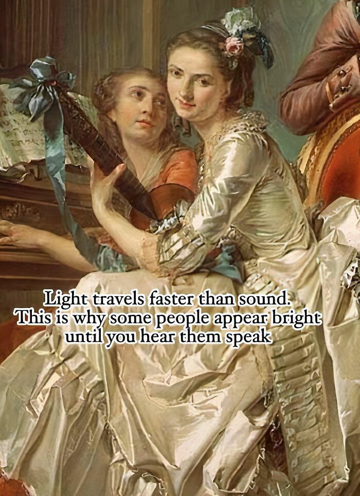 “Left Me Speechless With Your Stupidity”: 81 Hilarious Classical Art Memes For The Sarcastically Cultured (New Pics) “Left Me Speechless With Your Stupidity”: 81 Hilarious Classical Art Memes For The Sarcastically Cultured (New Pics)