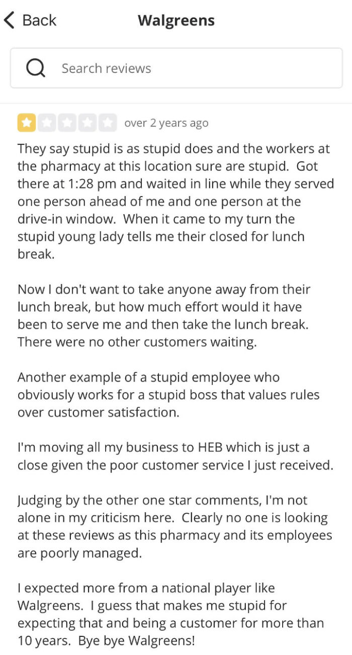 51 Times Delusional Customers Thought They Would Settle Their Issues Via Reviews (New Pics)