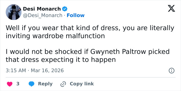 “Is This Even A Dress?”: Gwyneth Paltrow Is Going Viral After Oscars 2026 Wardrobe &lsquo;Malfunction&rsquo;