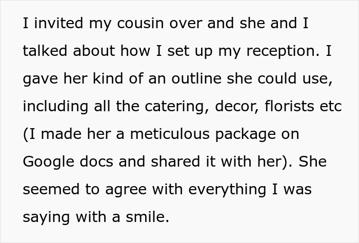 Woman Agrees To Host Cousin’s Wedding At Her Home, Pulls The Plug After Bridezilla Shows Her True Colors Woman Agrees To Host Cousin’s Wedding At Her Home, Pulls The Plug After Bridezilla Shows Her True Colors